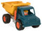 Battat - Camion Benne Jaune - Camions Classiques pour Enfants - Jouets de Construction pour Enfants - Roues en Caoutchouc Souple - 18 Mois Plus