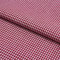 Stoff Meterware Karo 2x2 mm Baumwolle - Baumwollstoff, Züchen, Bauernkaro, Kariert, Karomuster, Landhaus, Deko, Nähen, Basteln (Bordeaux Rot)