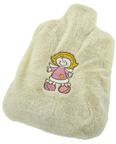 Flauschiges Weizenkernkissen, Motiv Schutzengel, mit Lavendel-Duft, Wärmflasche Wärmekissen Kernkissen für die Mikrowelle