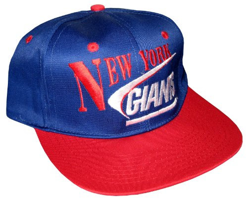 Vintage Snapback Cap Drew Pearson NOS New York Giants, mehrfarbig