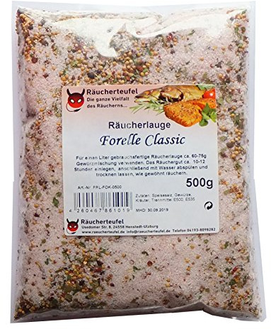 Räucherteufel Räucherlauge Forelle Classic 500g
