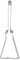 Staedter Magic Balai Forme Cookie Cutter, Argent