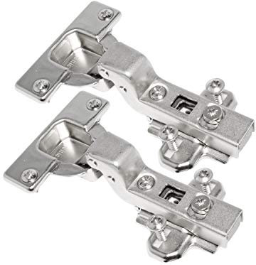 Hettich 09322 9322 Topfscharnier (Scharnier) Intermat TH42 IL, vernickelt, 35 mm-2 Stück