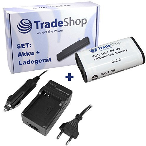 Angebot IM Set: Hochleistungs Kamera Li-Ion Akku + Akku Ladegerät mit Kfz Adapter für Samsung Digimax A5 A6 A7 A40 A400 A402 A50 A55w 101 202 240 250 301 324 350se 360 370 401 420 430 530 V4 V70