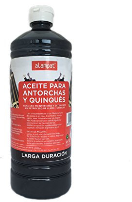Alampat 200 - Aceite para antorchas, 1l, Color Transparente