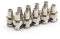 RuiLing Lot de 10 adaptateurs RCA femelle vers BNC mâle Connecteur coaxial pour vidéo CCTV