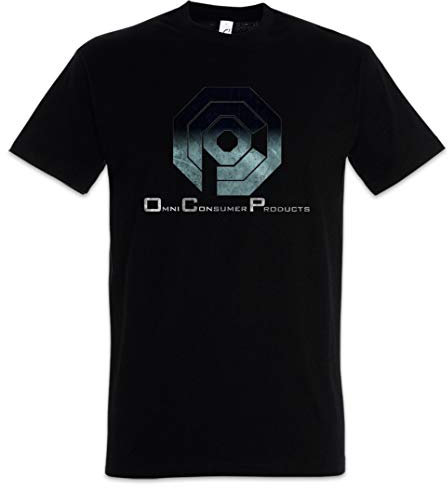 Urban Backwoods Omnicorp Logo I Herren T-Shirt Schwarz Größe L