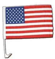 Flaggenfritze Drapeau Voiture Voiture Drapeau Etats-Unis – 30 x 40 cm