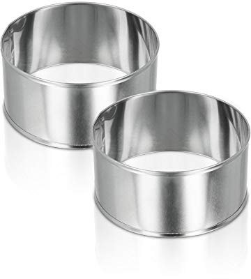 Metaltex Store 2 Cercles à Patisserie INOX 8,5cm
