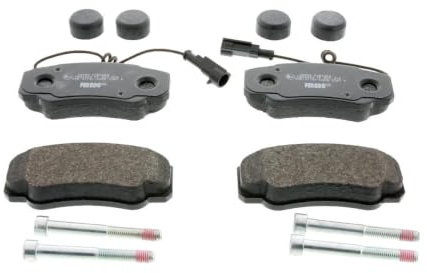 FERODO FVR4054 Bremsbelagsatz Bremsbeläge Hinten mit Verschleißwarnkontakt mit Zubehör Kompatibel mit NISSAN Cabstar F24M, F24W