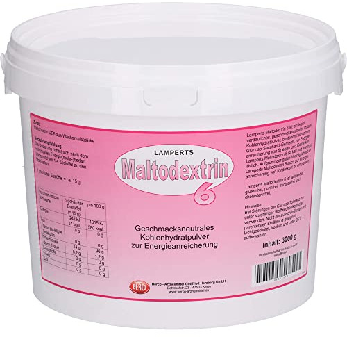 MALTODEXTRIN 6 Lamperts Pulver 3000 g