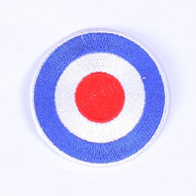 Aufnäher Bügelbild Aufbügler UK military fashion MOD target ca 5 cm