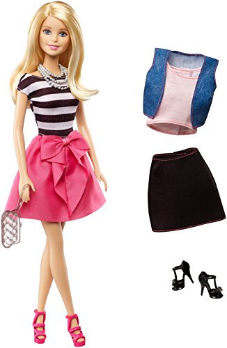 Barbie CML80 Puppe und Dreamhouse Moden Giftset