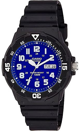 Casio Men Analog Quartz Watch with Resin Strap MRW200H-2B2V