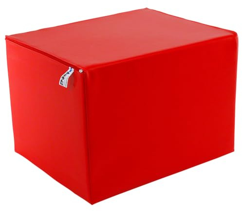 Sport-Tec Positurkissen Lagerungswürfel Bandscheibenwürfel Rücken Fester Kern 50x40x35 cm