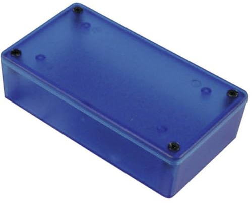 Universal enclosure Hammond Electronics 1591XXMTBU ABS blue (transparent) 85 x 56 x 25 1 pc(s)