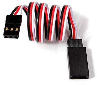 ikarex-shop 2 Stück Servokabel 100 cm Servo Verlängerungskabel 1000 mm 2 x