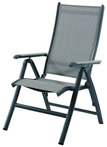 MWH Das Original FDA90089 Multipositionssessel, Royal brissac, grau