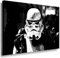 LaraArt Bilder Star Wars Stormtrooper Leinwandbild LaraArt Bilder Schwarz-Weiss Wandbild 70 x 50 cm