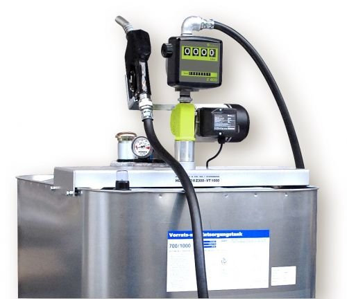 Hoftankstelle - Profi - Horn - 1000 Liter Dieseltank mit Pumpe