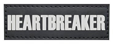Nobby 80598 Klettsticker Heartbreaker, Set 2 Stück