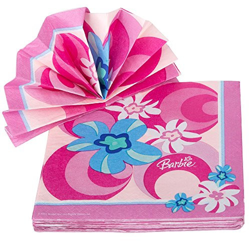 Barbie napkins pack of 16
