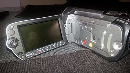 Canon FS100 Camcorder (SD Card, 45-fach opt. Zoom, 6,9cm (2,7 Zoll) Display) silber
