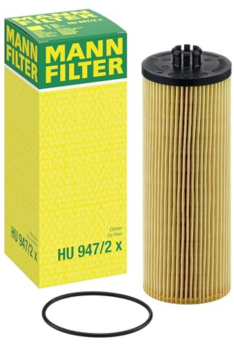 MANN-FILTER, HU 947/2 x Oil Filter | For Trucks & Buses, Highest Filtration Performance, Engine Protection, High Quality Sealing, True OE Engineering