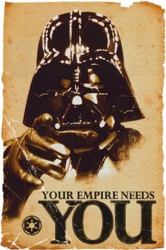 Star Wars Close Up Poster Darth Vader - Your Empire Needs You (61 cm x 91,5 cm)