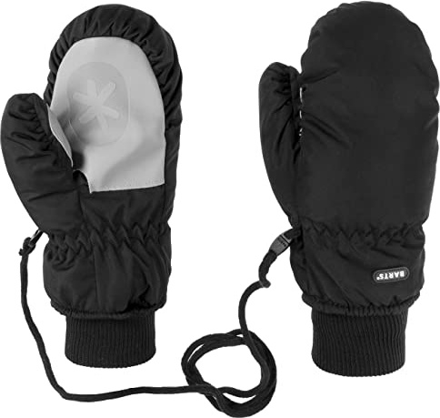 Barts Jungen Nylon Mitts Fäustlinge, Schwarz (BLACK 0001), 85 (Herstellergröße: 5)