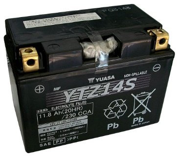 Yuasa YTZ14S Motorrad Batterien