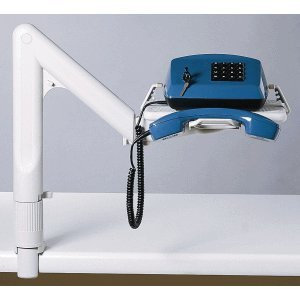 Exacompta Telefon-Schwenkarm lichtgrau