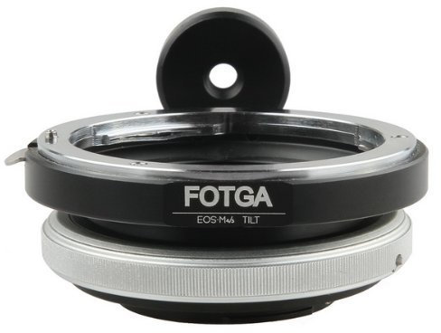 FOTGA Tilt Adapter für Canon EOS Objektiv zu Micro 4/3 M43 Kamera GH2 GF2 E-P3 E-PL3