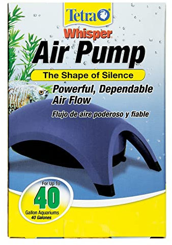 Tetra Whisper Air Pump 20 To 40 Gallons, For aquariums, Powerful Airflow, Non-UL Listed