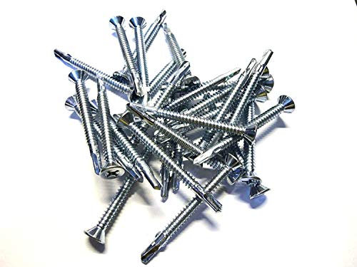 50 x Spanplattenschrauben mit Bohrspitze 6,3x70 PH3 Holzschrauben Schrauben Kreuz