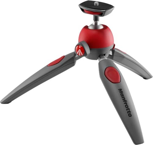 Manfrotto MTPIXIEVO-RD treppiede Fotocamere digitali/film 3 gamba/gambe Rosso