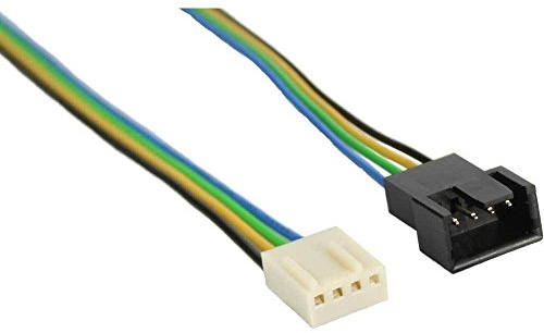 InLine Lüfterkabel Verlängerung, PWM, 4pol Molex St/Bu, Länge 30cm