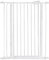 Safetots Extra Tall Metal Safety Gate Pressure Fit, 81.4cm - 89cm, White, 104cm in Height, Extra Tall Stair Gate, Tall Baby Gate, Easy Installation