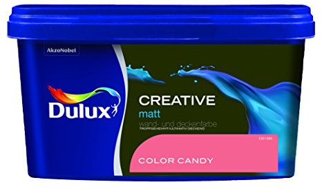 Dulux 5163117 Creative Wand- und Deckenfarbe matt, Color Candy