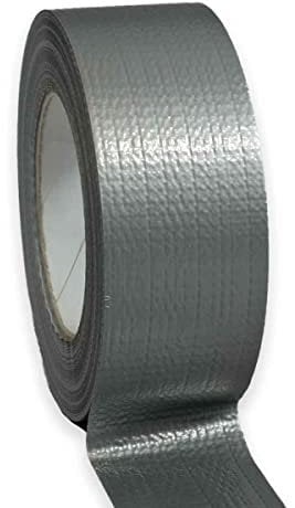 Cinta adhesiva de tela gris americana 175µ - rollo de cinta 48 mm x 50 m para unir y reparar