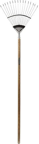 Spear & Jackson 4812FR Rastrillo de césped tradicional de acero inoxidable