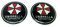 Paar Umbrella Corporation Resident Evil Auto Aufkleber Abzeichen Decal