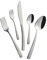 Mulex 200932/0/30 Corona Besteckset, Edelstahl 18/0 Nickelfrei, Silber, 20x2.5x1.5 cm