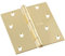 Kwikset N190-108 Door Hinges, Bright Brass, 4 Inch