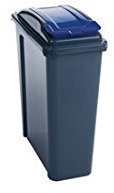 VFM RECYCLING BIN 25 LTR BLUE 384286 PK1