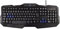 uRage Gaming Tastatur Exodus² (Keyboard mit Leuchteffekten, USB, Anti-Ghosting, QWERTZ) schwarz/blau