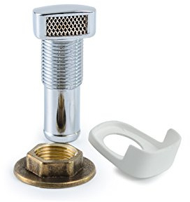 wellenshop Tankentlüfter für 16 mm Schlauch, mit Spritzschutz und Mikrosieb | Messing | Für Schlauchdurchmesser 16 mm & Schlauchdurchmesser 16 mm