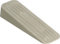 IRONMONGERY WORLD® Pack of 5 Grey Rubber Door Wedge JAM Stopper Stop DOORSTOPS