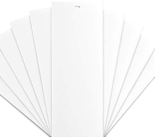 PVC Vertical Blind Replacement Slat Smooth (White) 10 Pk 82 1/2 x 3 1/2 by Royal Window Coverings