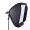 Fotga 60X60cm/24x24 Portatile, Pieghevole e Snoot Soft Box per Speedlite e S-tipo Adattatore Staffa In Forma Bowens Anello di Velocità Pistola istantanea Elinchrom Monte con i kit di griglia softbox. (24/ 60cm morbido box + Bowens S-Type)